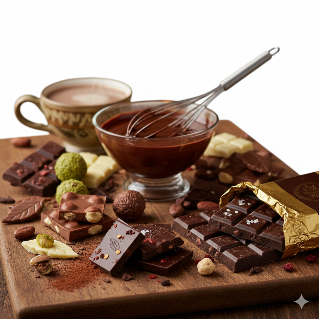 انواع شکلات و تافی