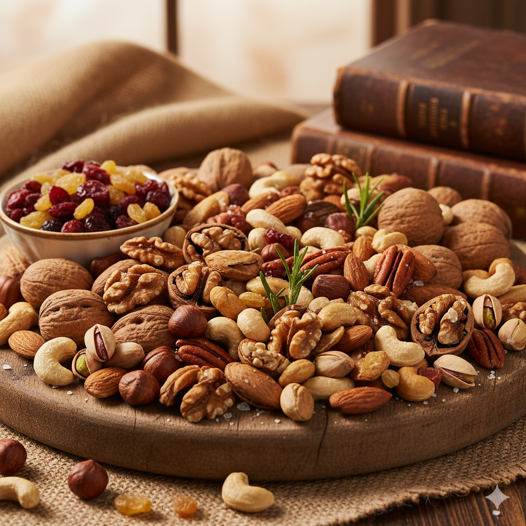 خرید_و_مقایسه_انواع_آجیل_و_خشکبار_در_سلامتکده_هیرمان