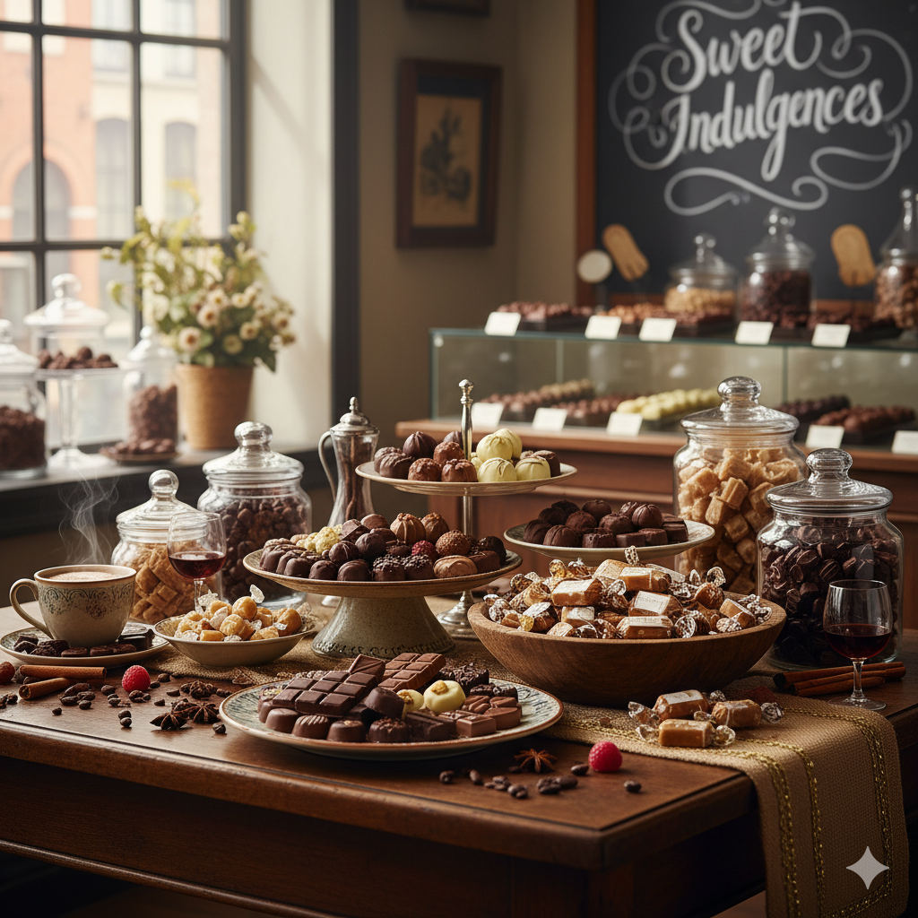 سلامتکده هیرمان | انواع شکلات و تافی و تفاوت‌های آنها