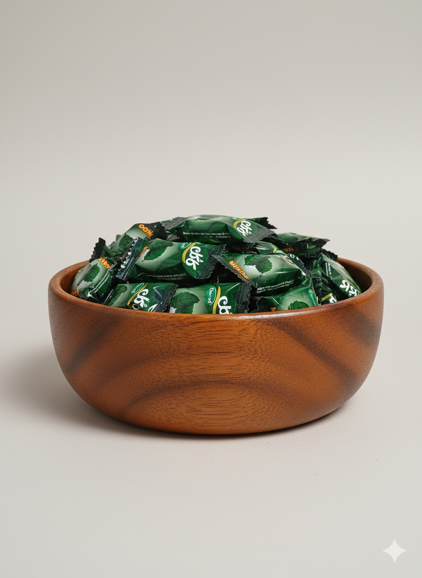 آبنبات کاکل نعنایی مینو